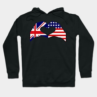 We Heart U.K. & U.S.A. Patriot Series Hoodie